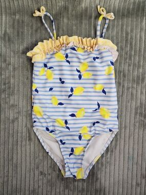 Bmagical Bwever size 5 swimsuit striped patter lemon one-piece swimsuit 5